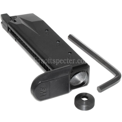 WE (WE-TECH) Chargeur Co2 23 billes pour Pistolets GBB Airsoft P99 Série STANDARD et COMPACT Noir