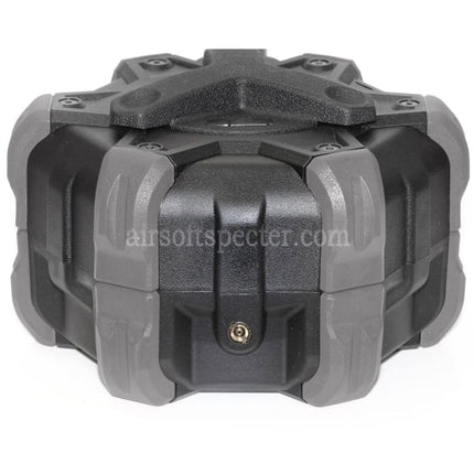Armorer Works AW Custom 350rd Gas Adaptive Drum Magazine for WE (WE-TECH) AP APACHE MP5 Series GBB Rifles Airsoft