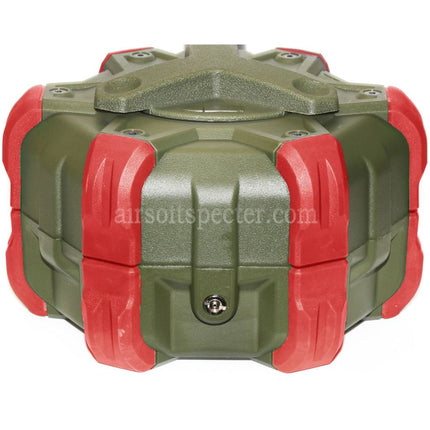 WE (WE-TECH) 350rd Gas Drum Magazine for EMG SAI Red / AW NE Series / WE Single Stack 1911 GBB Pistols Airsoft