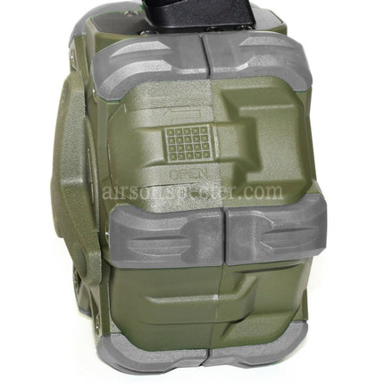 WE (WE-TECH) 350rd Gas Drum Magazine for G17 G18C G-Series GBB Pistols Airsoft