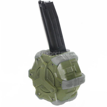 WE (WE-TECH) 350rd Gas Drum Magazine for Hi-Capa GBB Pistols Airsoft