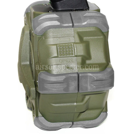 WE (WE-TECH) 350rd Gas Drum Magazine for AW MB Series / KJW / WE / Tokyo Marui M9 M92 GBB Pistols Airsoft