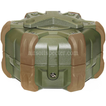 WE (WE-TECH) 350rd Gas Drum Magazine for EMG SAI Red / AW NE Series / WE Single Stack 1911 GBB Pistols Airsoft