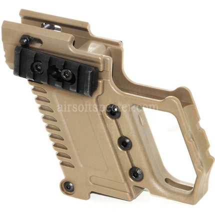 Double Bell Two Side Rails Loading Conversion Kit for APS ARMY DOUBLE BELL AW WE Tokyo Marui G17 G18C G34 G35 Series GBB Pistols Airsoft