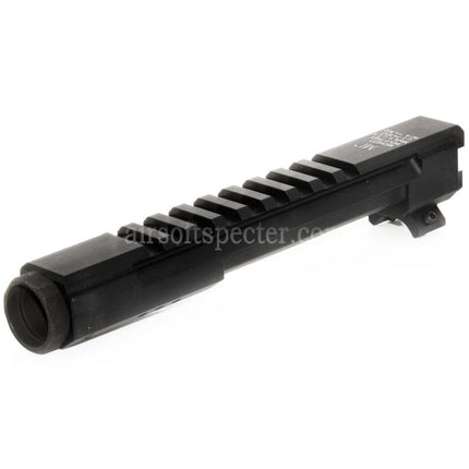 5KU Aluminum 20mm Railed Gas Tube For LCT GHK AK Series AEG GBB Rifles Airsoft Black
