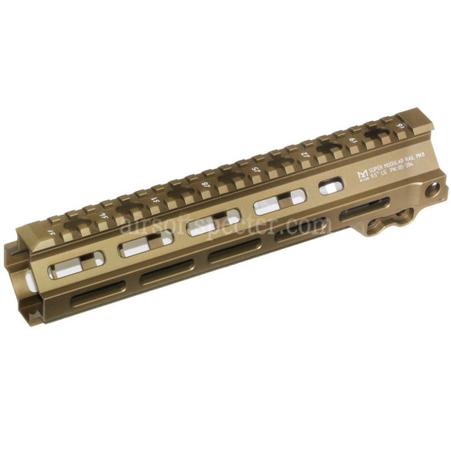 5KU 9.5 Inches MK8 M-LOK Handguard Rail System For Tokyo Marui AEG GBB MWS M4 Rifles Airsoft