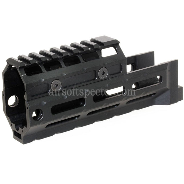 5KU 153mm M-LOK Universal Handguard Kit Rail System for LCT GHK CYMA D-BOYS E&L AK47 AK74 Series Rifles Airsoft Black
