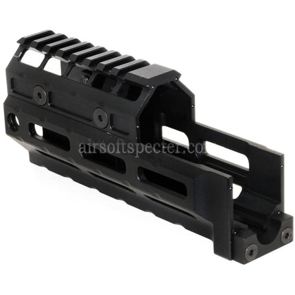 5KU 153mm M-LOK Universal Handguard Kit Rail System for LCT GHK CYMA D-BOYS E&L AK47 AK74 Series Rifles Airsoft Black