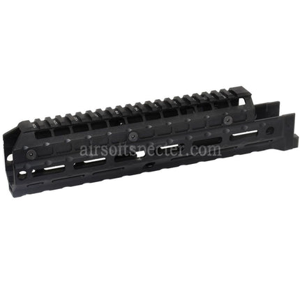 5KU 292mm Extended M-LOK Universal Handguard Kit Rail System for LCT GHK CYMA D-BOYS E&L AK47 AK74 Series Rifles Airsoft Black