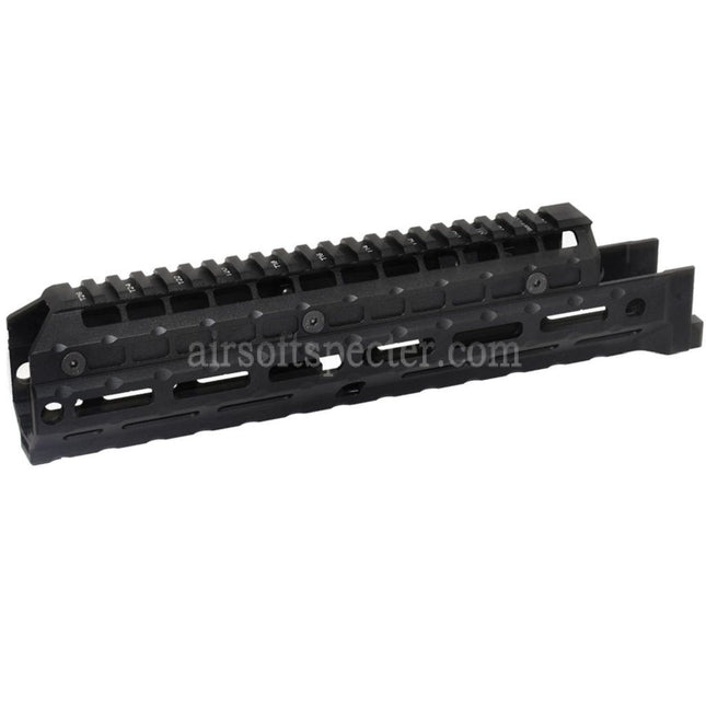 5KU 292mm Extended M-LOK Universal Handguard Kit Rail System for LCT GHK CYMA D-BOYS E&L AK47 AK74 Series Rifles Airsoft Black