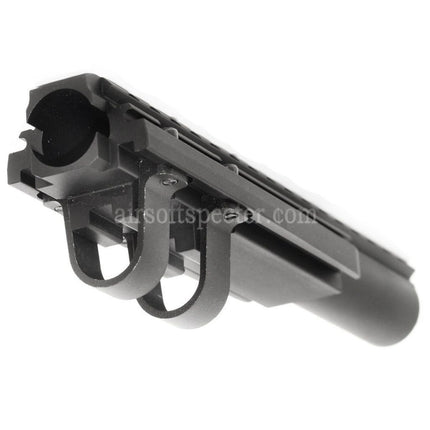 CYMA 20mm Upper Handguard Top Railed Gas Tube For AK Series AEG GBB Rifles Airsoft Black