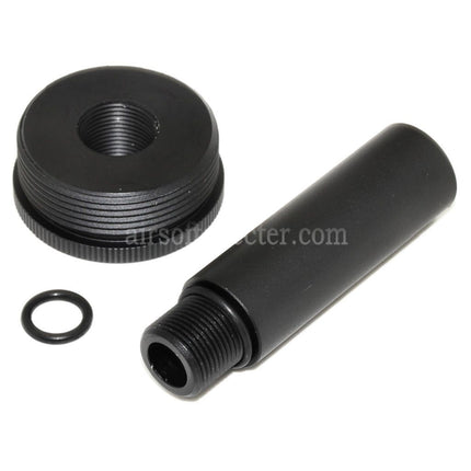 5KU DTK PUTNIK Mock Suppressor Silencer Tracer Adaptor +36mm CW Clockwise Thread Black