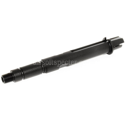 Canon externe en aluminium E&C 7.75/8.5 - Filetage antihoraire 14mm CCW pour fusils Airsoft AEG E&C série 416 RAHG Noir