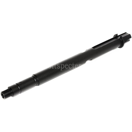 Canon Externe en Aluminium E&C 11/11.75 - Filetage Antihoraire CCW 14mm Pour Fusils AEG Airsoft Série E&C 416 RAHG Noir