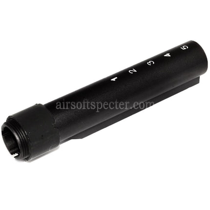 E&C 168mm 5-Positions Extended Stock Buffer Tube Adaptor For E&C 416A5 Series AEG Rifles Airsoft