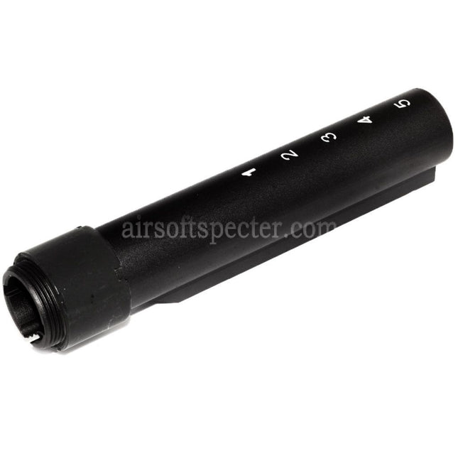 E&C 168mm 5-Positions Extended Stock Buffer Tube Adaptor For E&C 416A5 Series AEG Rifles Airsoft