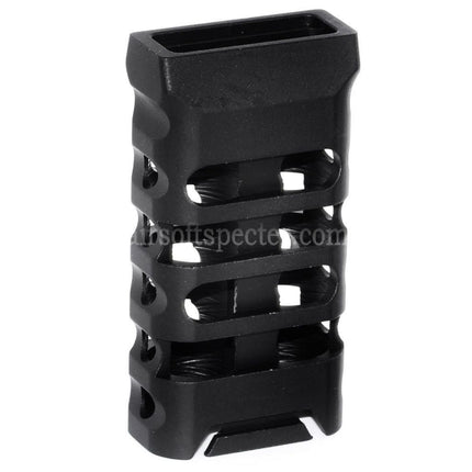 5KU CNC Aluminum KeyMod M-LOK Ultralight Vertical Grip Type-1 Black