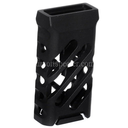 5KU CNC Aluminum KeyMod M-LOK Ultralight Vertical Grip Type-1 Black
