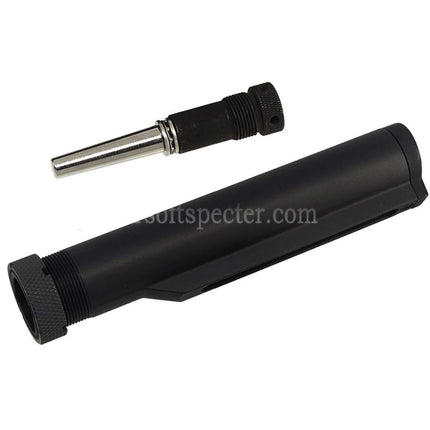 E&C MUR Style Upper Lower Metal Body Receiver with 20mm Top Rail For E&C Tokyo Marui QD V2 Gearbox M4 M16 Series AEG Rifles Airsoft Black