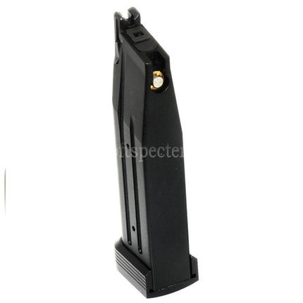 KF Airsoft Light Weight CNC Aluminum 30rd Gas Magazine for Hi-Capa Series GBB Pistols