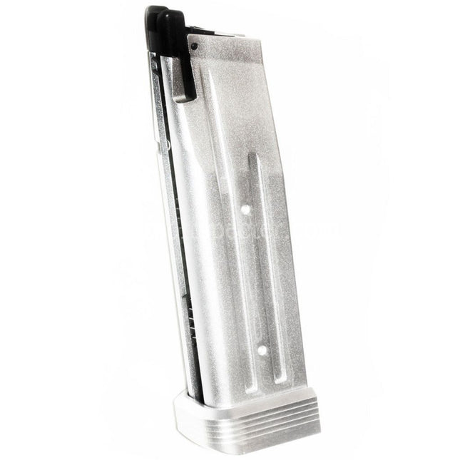 KF Airsoft Light Weight CNC Aluminum 30rd Gas Magazine for Hi-Capa Series GBB Pistols
