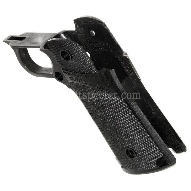 KF Airsoft Polymer Grip For KJ Works AW WE-TECH Tokyo Marui Hi-Capa Series GBB Pistols Black