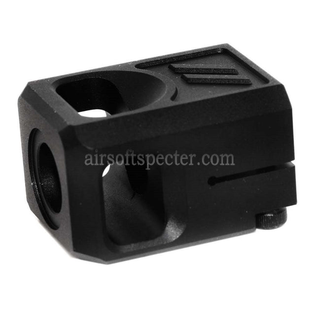 5KU CNC Aluminium Compensator V2 -14mm CCW For G17 GBB Pistols Airsoft