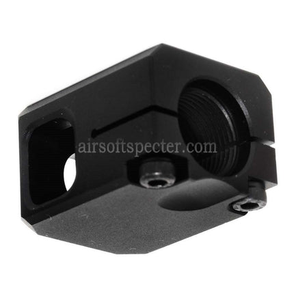 5KU CNC Aluminium Compensator V2 -14mm CCW For G17 GBB Pistols Airsoft