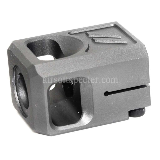 5KU CNC Aluminium Compensator V2 -14mm CCW For G17 GBB Pistols Airsoft