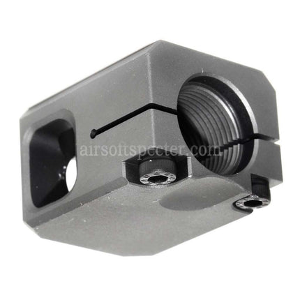 5KU CNC Aluminium Compensator V2 -14mm CCW For G17 GBB Pistols Airsoft