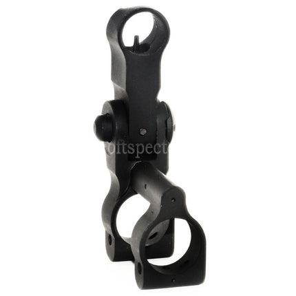 Hausse avant relevable de style Aigle Royal SPR pour fusils AEG M4 M16 Airsoft
