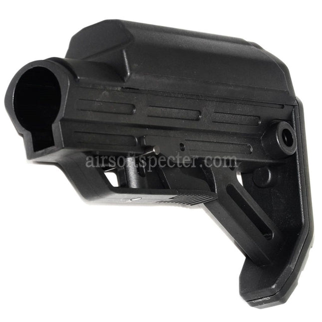 Golden Eagle VIPER Stock with Cheek Rest For M4 M16 Buffer Tube Rifles Airsoft Black