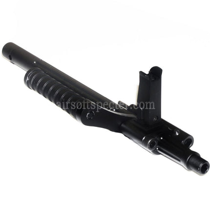 Golden Eagle 315mm 10/11 Outer Barrel Set -14mm CCW Counter-Clockwise Thread For Golden Eagle FightLite MCR LMG AEG Rifles Airsoft Black