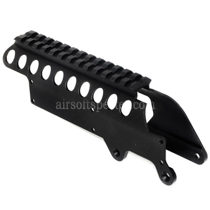 Support de rail supérieur Golden Eagle pour fusil à pompe à gaz Golden Eagle Tokyo Marui M870 Airsoft noir