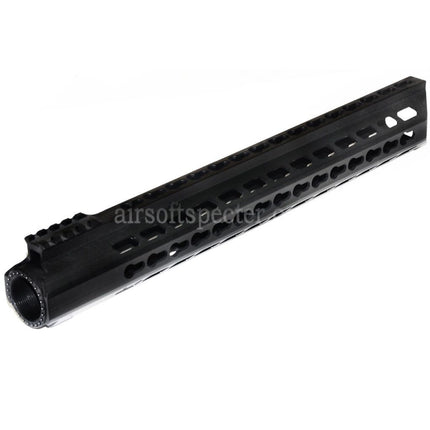 Golden Eagle 390mm Aluminum Free Float Keymod RAS Handguard Rail System For Golden Eagle 3202 M200 Sniper Rifles Airsoft Black