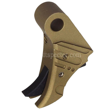 5KU SSVI Style CNC Aluminium Trigger For WE Tokyo Marui G17 G19 G34 Series GBB Pistols Airsoft