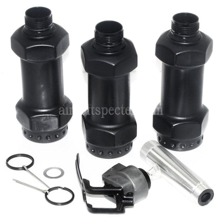APS HAKKOTSU 3pcs Thunder B Co2 Sound Grenade Dumbbell Shell Bottle Package with Core