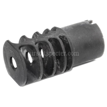 5KU 63mm RRD-4C Muzzle Brake Flash Hider For +24mm CW Clockwise Thread Barrel Rifles Airsoft Black