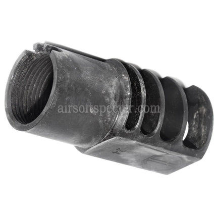 5KU 63mm RRD-4C Muzzle Brake Flash Hider For +24mm CW Clockwise Thread Barrel Rifles Airsoft Black
