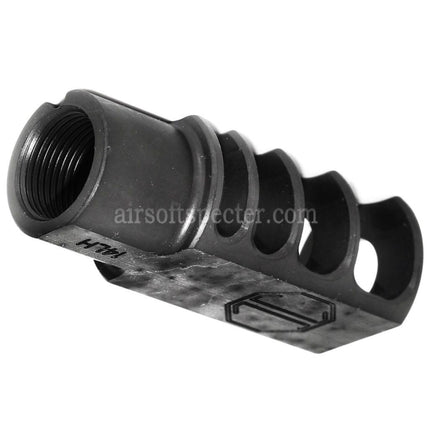 5KU 53mm RRD-4C Slim Muzzle Brake Flash Hider For -14mm CCW Counter-Clockwise Thread Barrel Rifles Airsoft Black