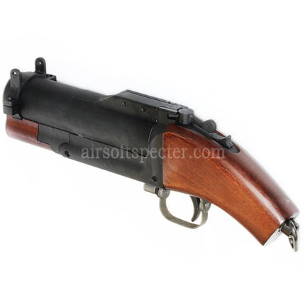 King Arms Real Wood M79 Sawed Off Grenade Launcher For Standard 40mm Grenade Shells