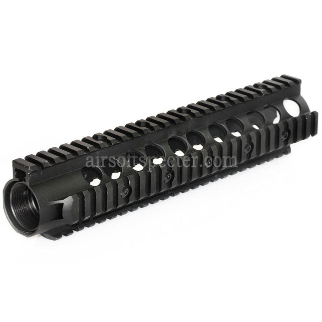 CYMA 10.5 Inches 265mm Aluminum Upper Cut RAS Handguard Rail System for CYMA G&P VFC King Arms Tokyo Marui M4 AEG GBB Rifles Airsoft Black