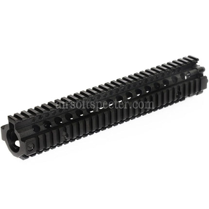 CYMA 304mm Aluminum MK18 Style RAS Handguard Rail System for CYMA M4 M16 AEG Rifles Airsoft Black