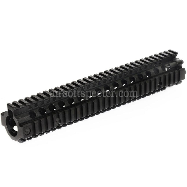 CYMA 304mm Aluminum MK18 Style RAS Handguard Rail System for CYMA M4 M16 AEG Rifles Airsoft Black