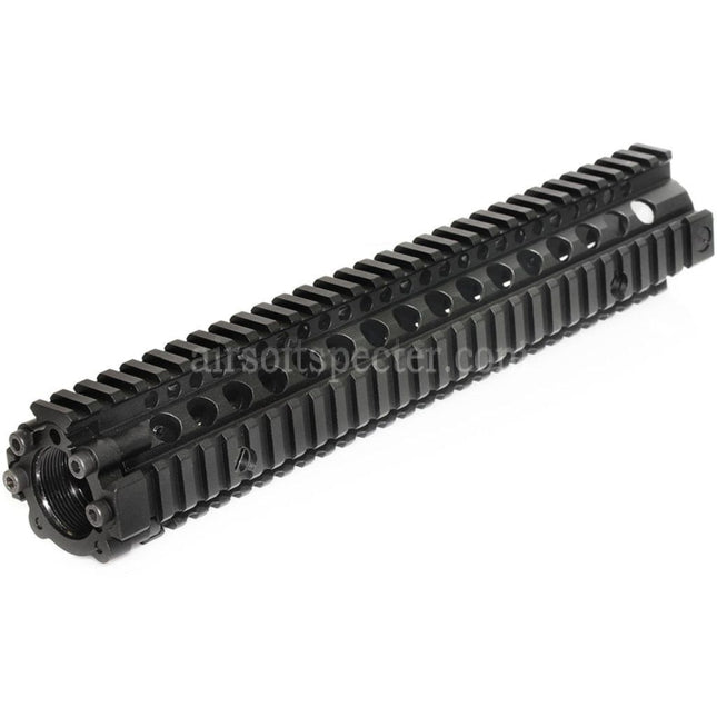 CYMA 304mm Aluminum MK18 Style RAS Handguard Rail System for CYMA M4 M16 AEG Rifles Airsoft Black
