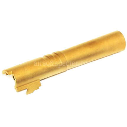 5KU 4.3 Inches Stainless Steel Outer Barrel +11mm CW for Tokyo Marui Hi-Capa 4.3 GBB Pistols Airsoft