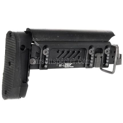 5KU PT-1 AK Side Folding Stock for CYMA D-Boys LCT GHK Tokyo Marui AK Series AEG GBB Rifles Airsoft Black