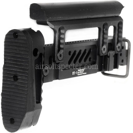5KU PT-1 AK Side Folding Stock for CYMA D-Boys LCT GHK Tokyo Marui AK Series AEG GBB Rifles Airsoft Black