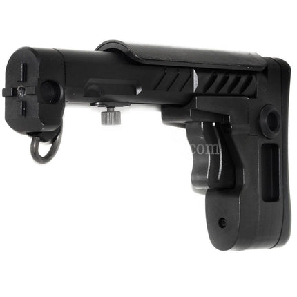 5KU PT-3 AK Telescopic Side Folding Stock for CYMA D-Boys LCT GHK AK Series AEG GBB Rifles Airsoft