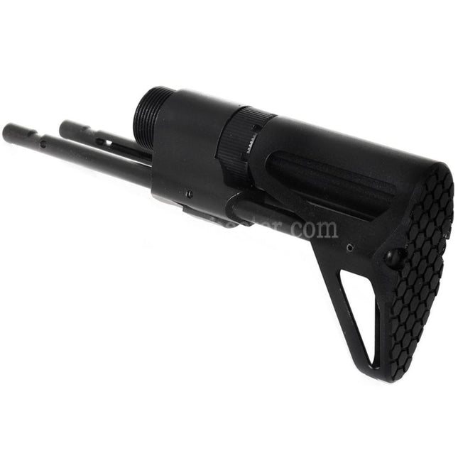 5KU PDW Retractable Sliding Stock for Tokyo Marui M4 MWS GBB Rifles Airsoft Black